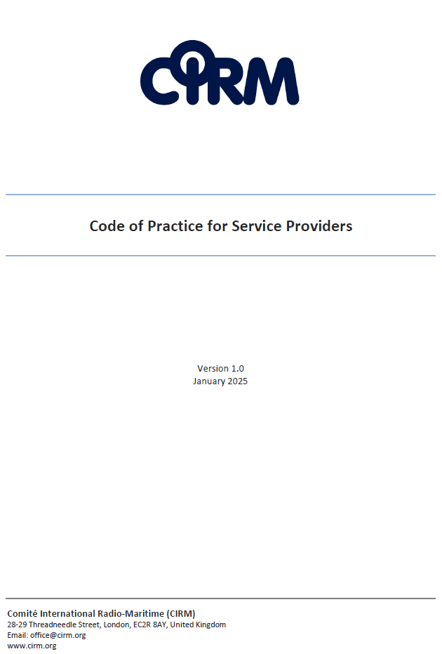 Code of Practice for Service Providers